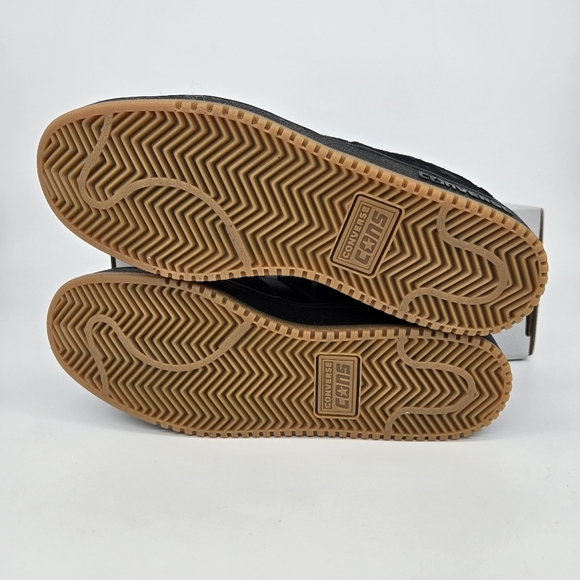 New Converse AS-1 Pro Black & Gum Skate Shoes Men\'s Size 7.5 main image 4